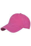 WASHED BRUSHED COTTON VINTAGE BASEBALL CAP