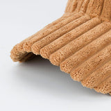 VERTICAL CORDUROY BASEBALL CAP