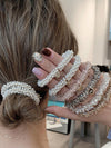 CRYSTAL ELASTIC HAIR SCRUNCHIES STRETCHY HAIR ACCESSORIES