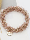 CRYSTAL ELASTIC HAIR SCRUNCHIES STRETCHY HAIR ACCESSORIES