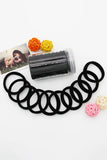 THICK SEAMLESS HAIR BANDS, 10PCS SIMPLY HAIR TIES PONYTAIL HOLDERS HEADBAND, 10PCS PER 1 PACK