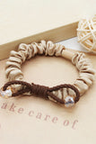 WOMEN BOW RUBBER BAND HAIR SCRUNCHIES