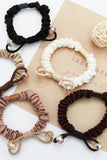 WOMEN BOW RUBBER BAND HAIR SCRUNCHIES