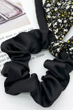 HAIR SCRUNCHIES FLORAL SCRUNCHIE HAIR BANDS PONYTAIL