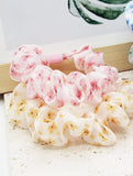 COMFORTABLE SILK HAIR SCRUNCHIES