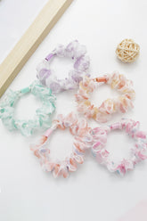 SATIN ELASTIC HAIR BANDS GIRL HAIR SCRUNCHIES