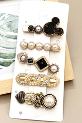 WOMEN FASHION HAIR CLIPS ARE USED FOR HAIR , 6PCS PER 1 PACK