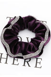 SOLID COLOR VELVET SCRUNCHIE
