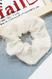 FASHION TASSELS SOLID COLOR SCRUNCHIE