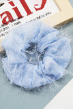 FASHION TASSELS SOLID COLOR SCRUNCHIE