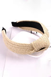 KNOT DECOR BRAIDED DETAIL HEADBAND