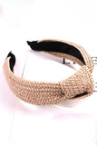KNOT DECOR BRAIDED DETAIL HEADBAND