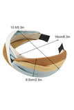 4PCS CROSS DECOR HAIR HOOP, 4PCS PER 1 PACK