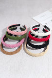 FASHION WOOL BRAIDED HAIR HOOP