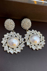 LUXURY RHINESTONE DANGLE EARRINGS