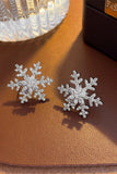 SNOW STUD EARRINGS