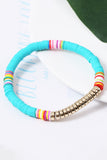 6PCS COLORFUL BEADED BRACELET, 6PCS PER 1 PACK