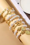 PEARL CHARM BEADED BRACELET