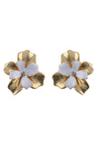 FLOWER DESIGN EARRINGS