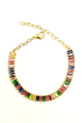 MULTICOLOR ZIRCON BRACELET