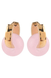 RETRO COLOR HOOP EARRINGS