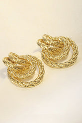 WOMEN RETRO SPIRAL EARRINGS