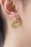 WOMEN RETRO SPIRAL EARRINGS