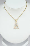 FASHION ALPHABET PENDANT NECKLACE