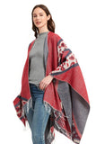 LEOPARD POINT CASUAL SHAWL WRAP