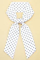 POLKA DOT PATTERN SCARF