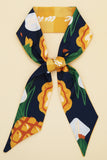 GEOMETRIC PRINT TWILLY SCARF