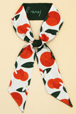 FRUIT PRINT TWILLY SCARF