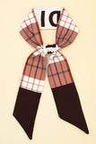 STRIPED PRINT TWILLY SCARF