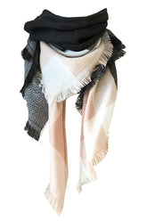 WARM LONG SHAWL WINTER WRAPS LARGE SCARVES TRIANGLE SCARF