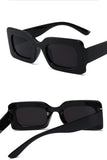 WIDE SQUARE FRAME FASHION SUNGLASSES