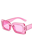 WIDE SQUARE FRAME FASHION SUNGLASSES