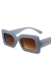 WIDE SQUARE FRAME FASHION SUNGLASSES