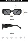 WIDE SQUARE FRAME FASHION SUNGLASSES