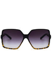 STREET SHOOTING SQUARE LARGE FRAME SUNGLASSES