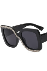 S SHAPED DIAMOND SUNGLASSES