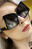 IRREGULAR LARGE FRAME SUNGLASSES