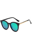 TRENDY FASHION ROUNDED SUNGLASSES