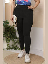 WOMEN PLUS SIZE ELASTIC WAIST LONG PANTS