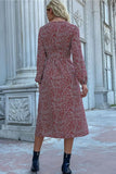 LONG SLEEVE BUTTON DOWN SHIRT DRESS - Doublju
