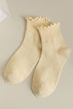 RUFFLED WOMEN ANKLE SOCKS