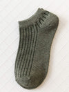 SOLID COLOR BREATHABLE COTTON SOCKS