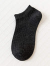 SOLID COLOR BREATHABLE COTTON SOCKS