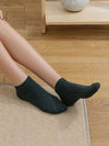 SOLID COLOR BREATHABLE COTTON SOCKS