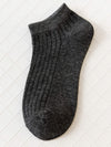 SOLID COLOR BREATHABLE COTTON SOCKS