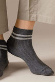 TWO BAR BOAT SHORT SOCKS
